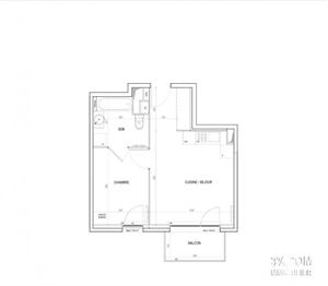 t2 à la vente -   59200  TOURCOING, surface 40 m2 vente t2 - UBI417286809