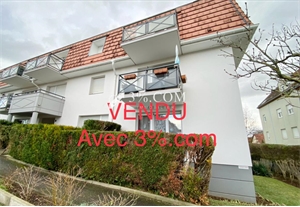 t3 à la vente -   67201  ECKBOLSHEIM, surface 59 m2 vente t3 - UBI444114947