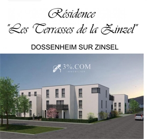 t2 à la vente -   67330  DOSSENHEIM SUR ZINSEL, surface 61 m2 vente t2 - UBI456332495