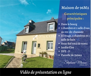 maison traditionnelle à la vente -   22800  PLAINE HAUTE, surface 96 m2 vente maison traditionnelle - UBI459446381