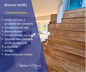 maison à la vente -   22590  PORDIC, surface 160 m2 vente maison - UBI464530925
