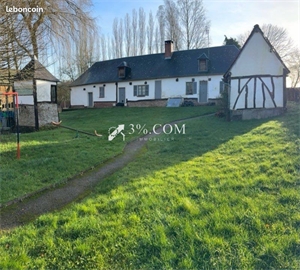 ferme à la vente -   80430  INVAL BOIRON, surface 93 m2 vente ferme - UBI466583438