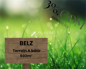 terrain à la vente -   56550  BELZ, surface 502 m2 vente terrain - UBI474865715