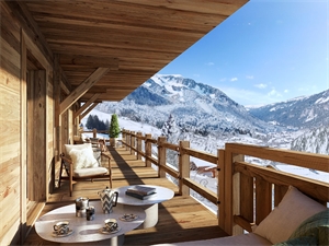 appartement à la vente -   74390  CHATEL, surface 97,5 m2 vente appartement - ALS81402