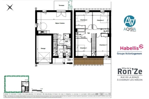 maison neuve à la vente -   71105  CHARNAY LES MACON, surface 105 m2 vente maison neuve - UBI474134162