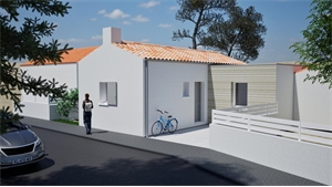 maison à la vente -   85270  SAINT HILAIRE DE RIEZ, surface 64 m2 vente maison - UBI456335810