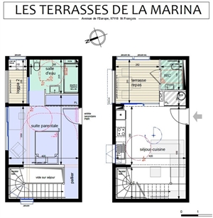 appartement à la vente -   97118  SAINT FRANCOIS, surface 56 m2 vente appartement - UBI320691228