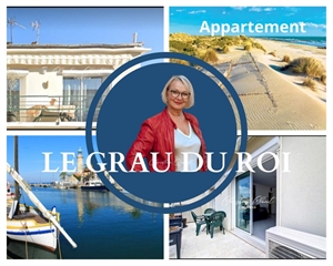 appartement renove à la vente -   30240  LE GRAU DU ROI, surface 63 m2 vente appartement renove - UBI395943788