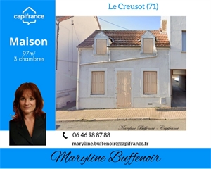 maison à la vente -   71200  LE CREUSOT, surface 97 m2 vente maison - UBI398897268