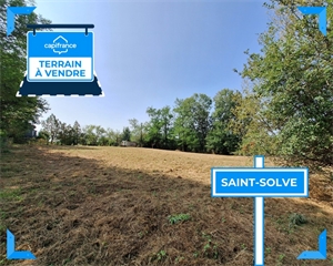 terrain à la vente -   19130  SAINT SOLVE, surface 2063 m2 vente terrain - UBI436230824