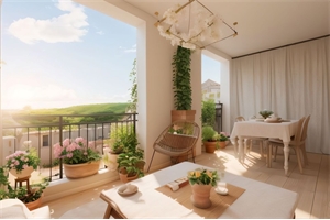 appartement à la vente -   13370  MALLEMORT, surface 42 m2 vente appartement - UBI458320931