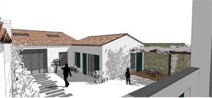 maison de village à la vente -   17550  DOLUS D OLERON, surface 101 m2 vente maison de village - UBI462011228