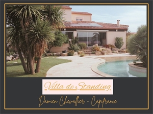 maison d'architecte à la vente -   34420  VILLENEUVE LES BEZIERS, surface 230 m2 vente maison d'architecte - UBI464846723