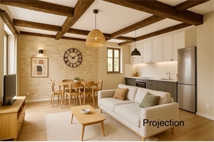 maison de village à la vente -   84160  CADENET, surface 80 m2 vente maison de village - UBI475363847