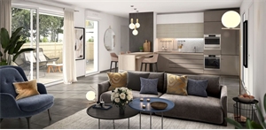 appartement à la vente -   74500  EVIAN LES BAINS, surface 71 m2 vente appartement - UBI476276690