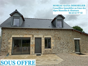 maison en pierres à la vente -   53370  SAINT PIERRE DES NIDS, surface 105 m2 vente maison en pierres - UBI476422553
