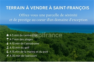 terrain a batir à la vente -   97118  SAINT FRANCOIS, surface 1701 m2 vente terrain a batir - UBI476783180