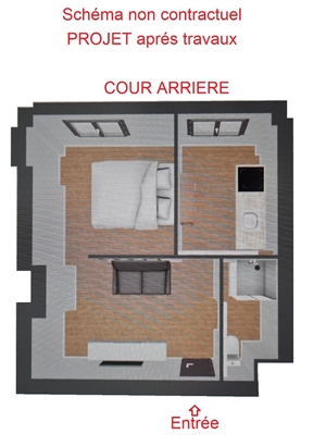 appartement en residence à la vente -   75010  PARIS 10EME ARRONDISSEMENT, surface 23,46 m2 vente appartement en residence - CAS48919