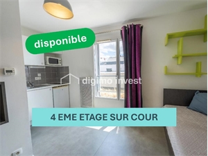 studio à la vente -   44100  NANTES, surface 19 m2 vente studio - UBI477905105