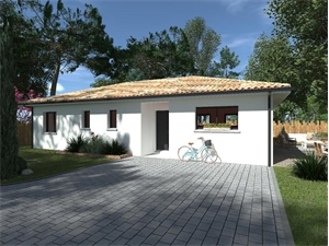 maison à la vente -   40465  PONTONX SUR L ADOUR, surface 90 m2 vente maison - UBI457444403