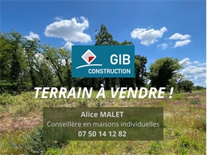 terrain a batir à la vente -   33210  PREIGNAC, surface 400 m2 vente terrain a batir - UBI476342645