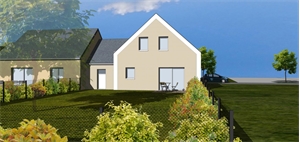 maison neuve à la vente -   49400  SAINT CYR EN BOURG, surface 93 m2 vente maison neuve - UBI477332297
