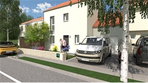 maison neuve à la vente -   49120  LA CHAPELLE ROUSSELIN, surface 85 m2 vente maison neuve - UBI483259409