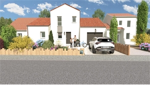 maison neuve à la vente -   49120  SAINT GEORGES DES GARDES, surface 85 m2 vente maison neuve - UBI483260558