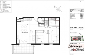 t3 à la vente -   64500  SAINT JEAN DE LUZ, surface 60 m2 vente t3 - UBI471983558