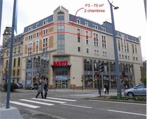 t3 à la location -   54000  NANCY, surface 75 m2 location t3 - UBI472265672