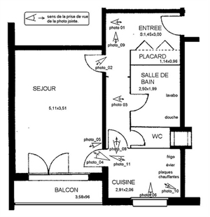 studio à la location -   02400  CHATEAU THIERRY, surface 40 m2 location studio - UBI478327277