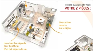 t2 à la location -   78190  TRAPPES, surface 42 m2 location t2 - UBI479213117