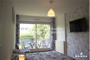 chambre à la location -   44100  NANTES, surface 14 m2 location chambre - UBI472789172