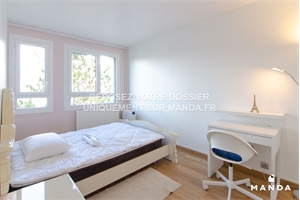 chambre à la location -   78500  SARTROUVILLE, surface 11 m2 location chambre - UBI475672676