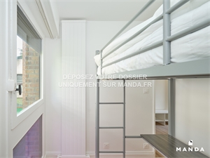 chambre à la location -   95400  VILLIERS LE BEL, surface 9 m2 location chambre - UBI479469077