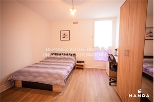 chambre à la location -   14200  HEROUVILLE SAINT CLAIR, surface 11 m2 location chambre - UBI480888773