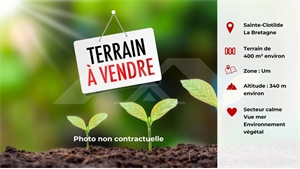 terrain à la vente -   97490  SAINTE CLOTILDE, surface 400 m2 vente terrain - UBI424955842