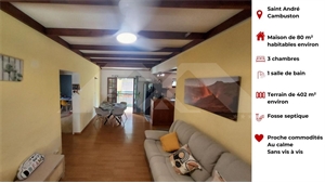 maison à la vente -   97440  SAINT ANDRE, surface 80 m2 vente maison - UBI459472796