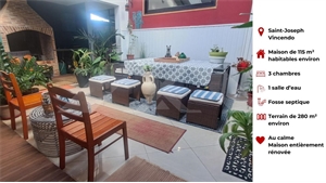maison à la vente -   97480  SAINT JOSEPH, surface 119 m2 vente maison - UBI459472850
