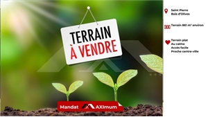 terrain a batir à la vente -   97432  RAVINE DES CABRIS, surface 861 m2 vente terrain a batir - UBI460381430