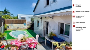 maison à la vente -   97430  LE TAMPON, surface 112 m2 vente maison - UBI465370007