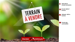 terrain à la vente -   97432  RAVINE DES CABRIS, surface 408 m2 vente terrain - UBI466754531