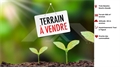 Terrain à la vente