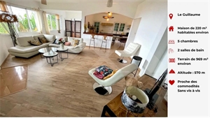 maison à la vente -   97423  LE GUILLAUME, surface 170 m2 vente maison - UBI469376465