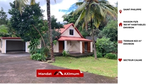 maison à la location -   97442  SAINT PHILIPPE, surface 160 m2 location maison - UBI469930043
