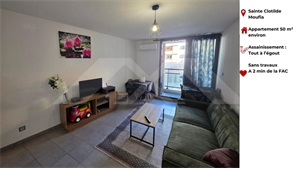 t2 à la vente -   97490  SAINTE CLOTILDE, surface 50 m2 vente t2 - UBI481840613