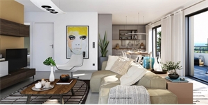 t3 à la vente -   69200  VENISSIEUX, surface 65 m2 vente t3 - UBI464018894