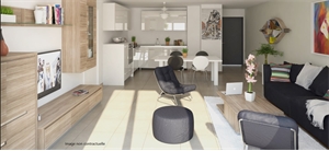 t2 à la vente -   74150  RUMILLY, surface 39 m2 vente t2 - UBI464019548