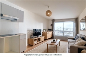 appartement à la vente -   75019  PARIS 19EME ARRONDISSEMENT, surface 45 m2 vente appartement - UBI414700023