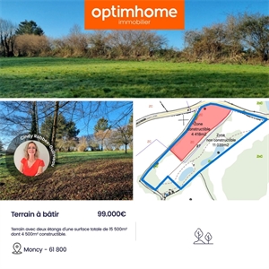 terrain a batir à la vente -   61800  MONCY, surface 15457 m2 vente terrain a batir - UBI456542438